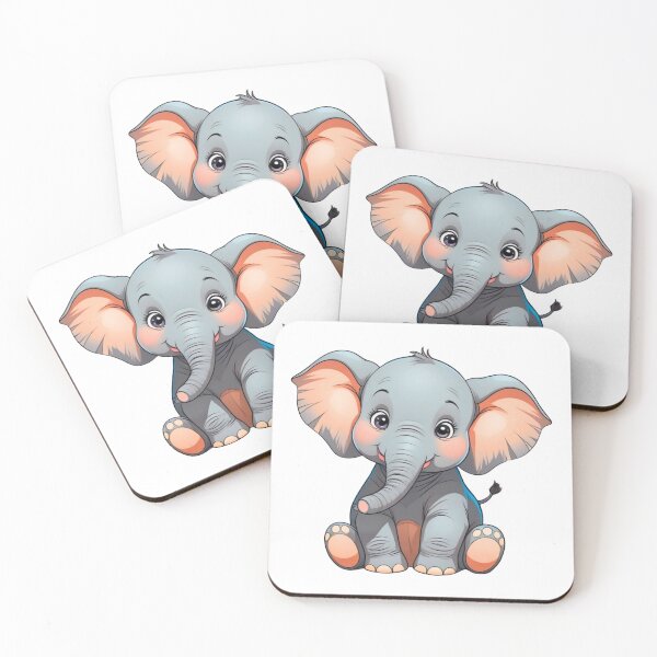 Item preview, Adorable baby elephant designed and sold by Madhav Creations Studio.