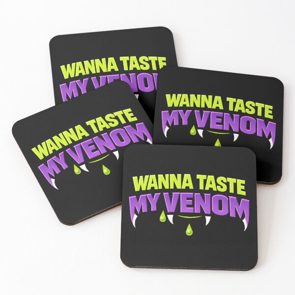 Item preview, Wanna Taste My Venom Funny Toxic Quote designed and sold by TeeTimeTreasure.