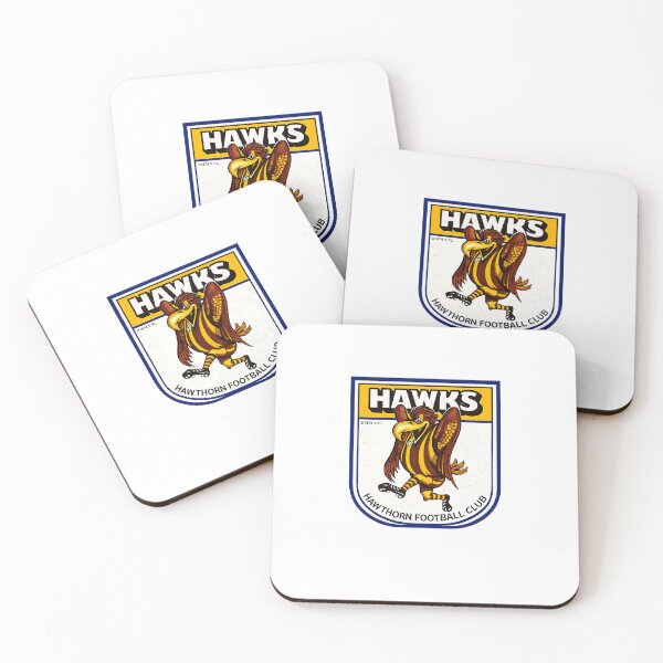 Item preview, Hawthorn Hawks Retro AFL Logo Classic Vintage designed and sold by Luke Foran Sports Art.