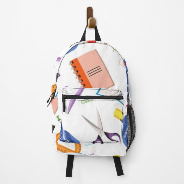 Item preview, Colorful School Supplies Pattern designed and sold by Greatfindz.