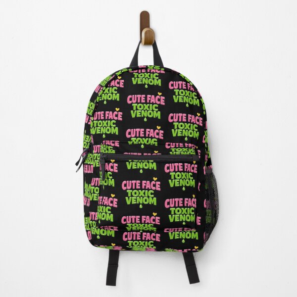 Item preview, Cute Face Toxic Venom Funny Sarcastic Quote designed and sold by TeeTimeTreasure.