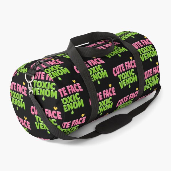 Item preview, Cute Face Toxic Venom Funny Sarcastic Quote designed and sold by TeeTimeTreasure.
