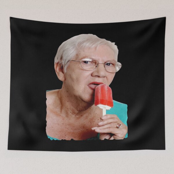 Item preview, Grandma Licking Ice Pop Funny designed and sold by viekneehgamb.