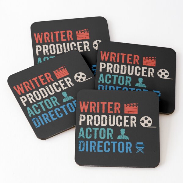 Item preview, Writer Producer Actor Director - Retro Drama Filmmaking Gift designed and sold by qanizawelfy.