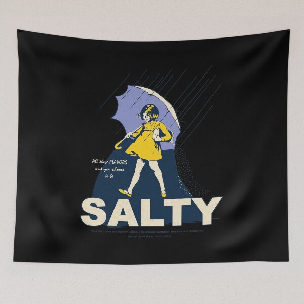 Item preview, Choose To Be Salty Meme Parody designed and sold by TypeRiotStudio.