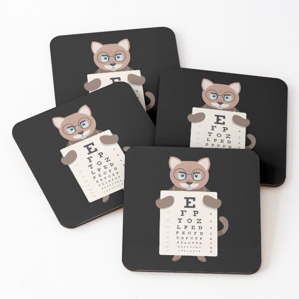 Item preview, cat eye chart  designed and sold by pirminio.
