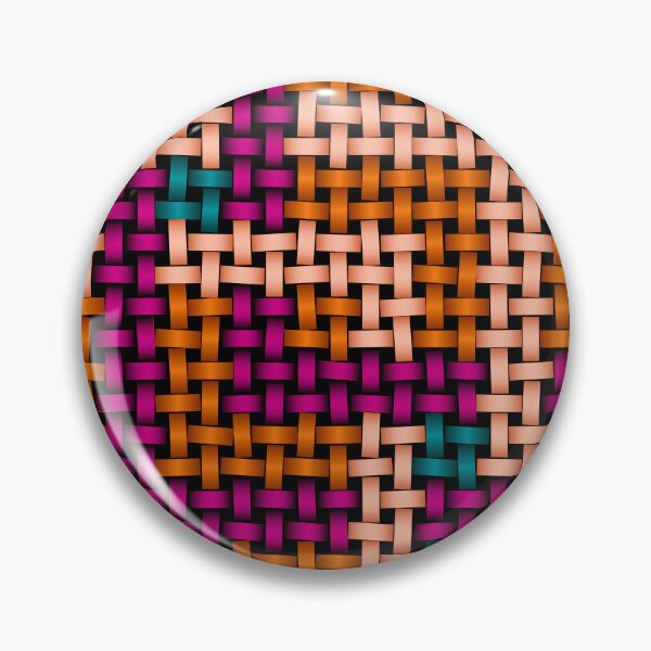 Item preview, Abstract Geometric Weave Art — Tribal Inspired Color Grid designed and sold by Ihor Ivanov.