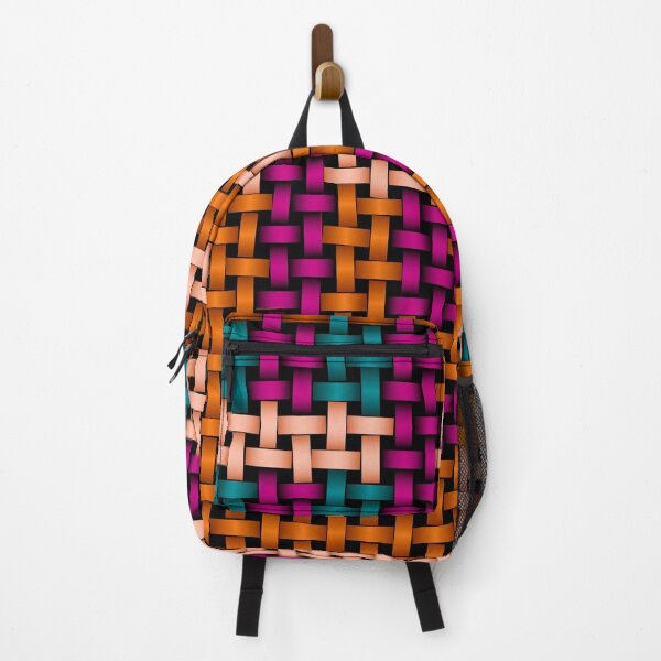 Item preview, Abstract Geometric Weave Art — Tribal Inspired Color Grid designed and sold by Ihor Ivanov.