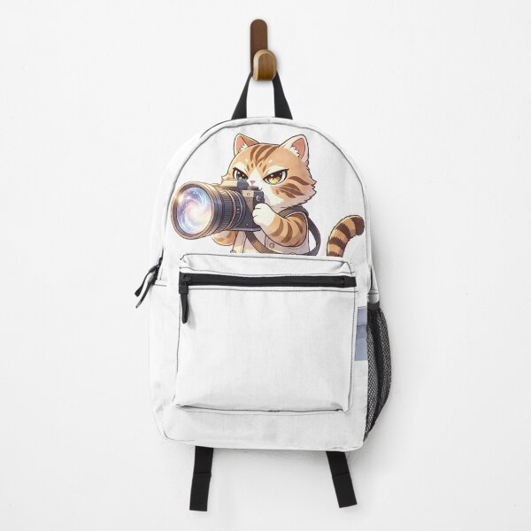 Item preview, The Cosmic Lensman - Cute Felis Nigripes Wildlife Photographer designed and sold by ABYSSLAB.
