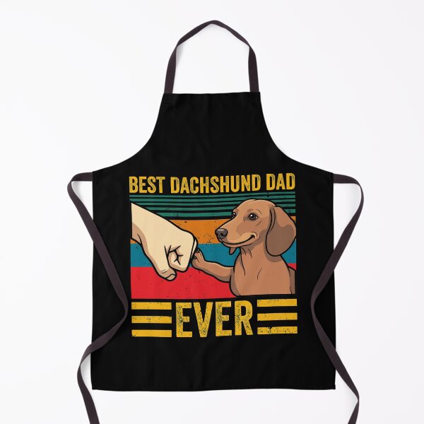 Item preview, Best Dachshund Dad Ever Vintage Retro Dog Lover Quote Featuring Dachshund Paw Fist Bump for Proud Wiener Dog Owners, Pet Fathers, Canine Enthusiasts, and Father's Day Celebrations designed and sold by GiaoCalonas.