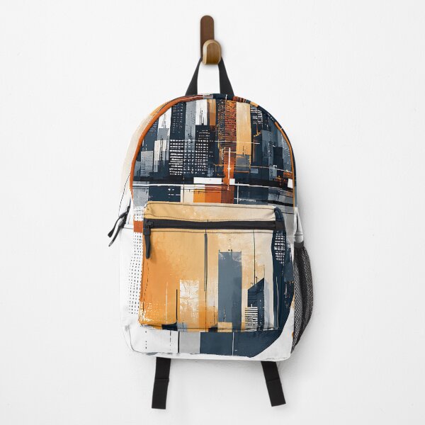 Item preview, Urban Geometry Abstract Modern Cityscape Contemporary Skyline Graphic designed and sold by dytf79.