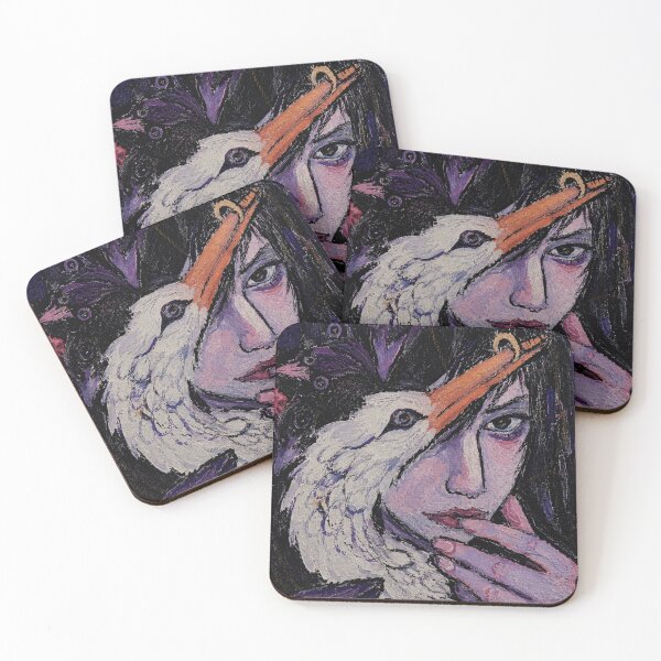 Item preview, Dark Bird Keeper Portrait designed and sold by AubinDesmarets.