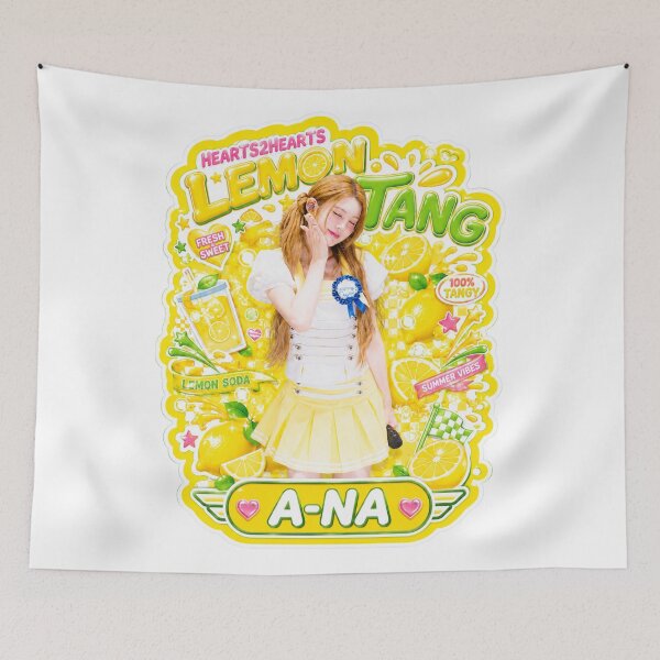 Item preview, Hearts2Hearts A-na Lemon Tang music show live broadcast visual designed and sold by Valereekmerch.
