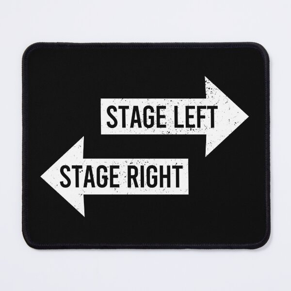 Item preview, Stage Left Stage Right - Funny Theater Drama designed and sold by qanizawelfy.