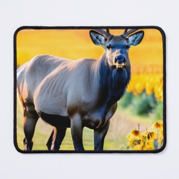 Item preview, Wildlife - Wild Deer, Autumnal Glow in a Peaceful Landscape designed and sold by World-Pets.