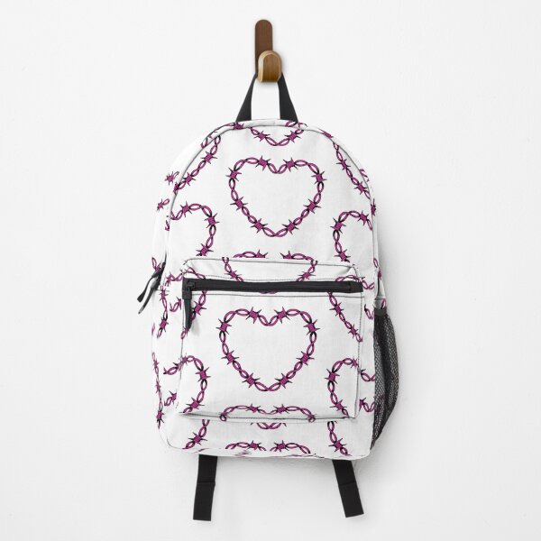 Item preview, Barbed wire heart hot pink designed and sold by Michelle Wenzy.