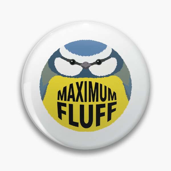 Item preview, Maximum Fluff Blue Tit Bird Borb Cute Meme designed and sold by Arc2020.