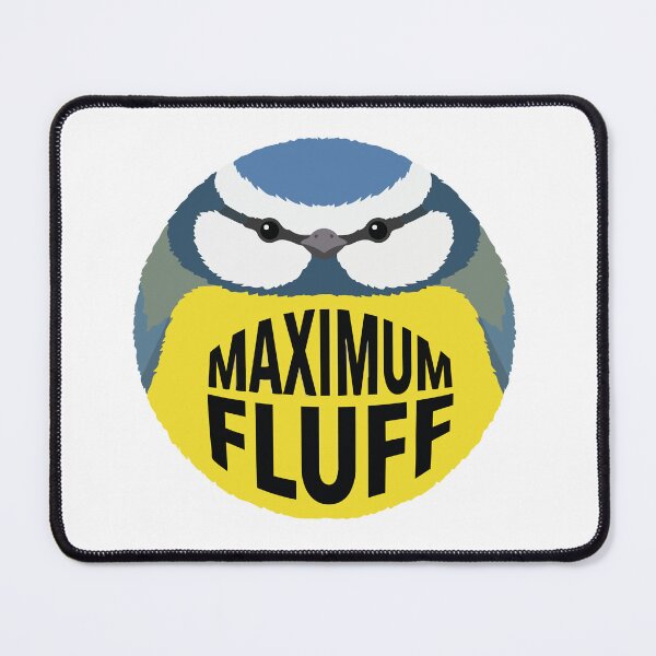 Item preview, Maximum Fluff Blue Tit Bird Borb Cute Meme designed and sold by Arc2020.