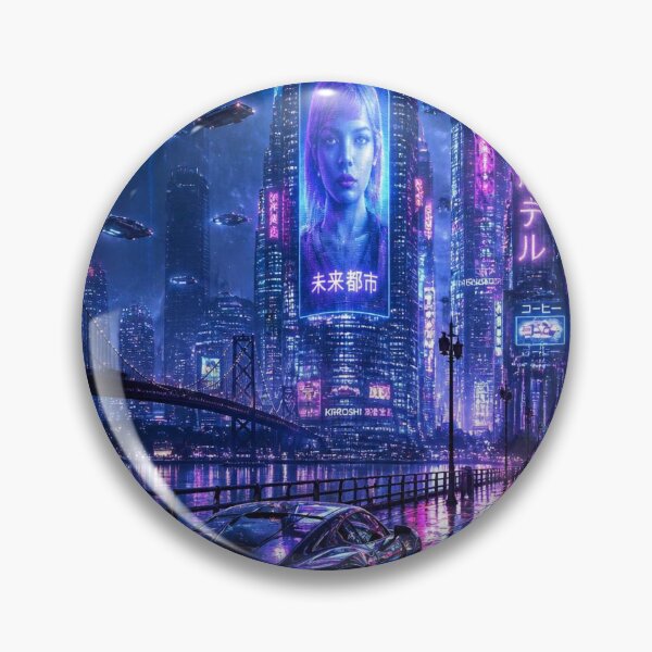 Item preview, San Francisco 2150 | Futuristic Cyberpunk Skyline | Neon Atlas  designed and sold by NSAstore.