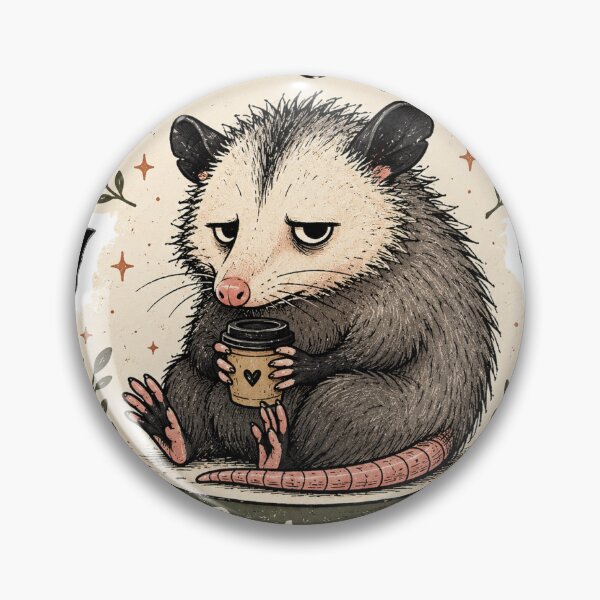 Item preview, Im Doing My Best Unfortunately Funny Opossum Meme designed and sold by CronosVisions.