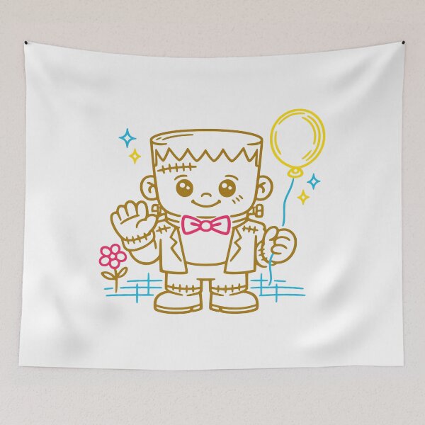 Item preview, Whimsical Frankenstein designed and sold by KungPowUnicorn.