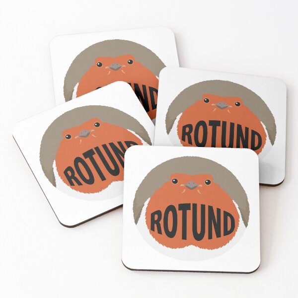 Item preview, Rotund Robin Bird Borb Funny Spherical Meme designed and sold by Arc2020.