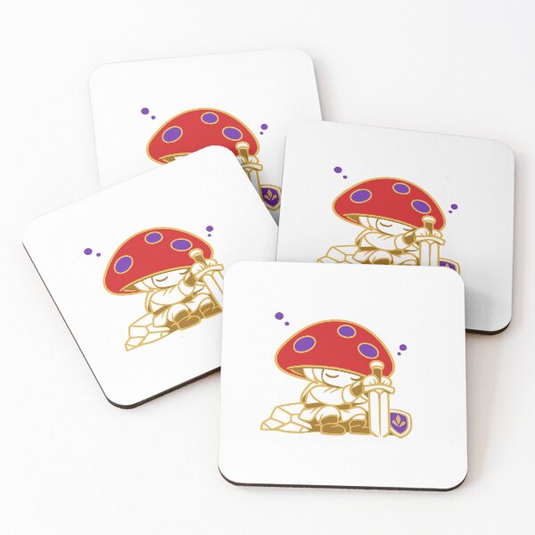 Item preview, Resting Mushroom Knight designed and sold by KungPowUnicorn.