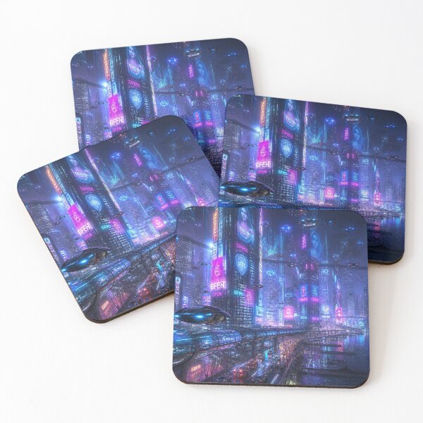 Item preview,  San Francisco 2150 | Futuristic Cyberpunk Skyline | Neon Atlas  designed and sold by NSAstore.