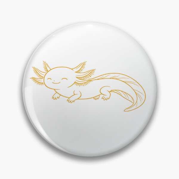 Item preview, Minimalist Axolotl Line Art designed and sold by KungPowUnicorn.