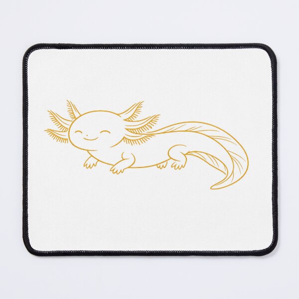 Item preview, Minimalist Axolotl Line Art designed and sold by KungPowUnicorn.