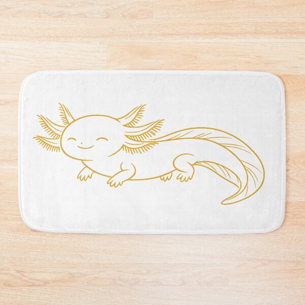 Item preview, Minimalist Axolotl Line Art designed and sold by KungPowUnicorn.
