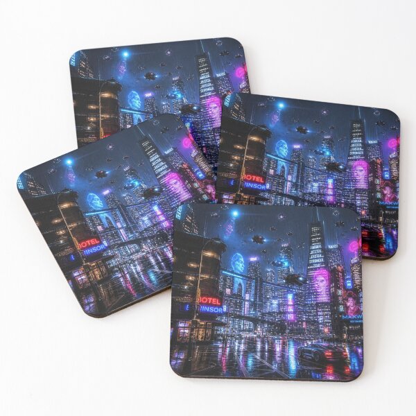 Item preview,  San Francisco 2150 | Futuristic Cyberpunk Skyline | Neon Atlas  designed and sold by NSAstore.
