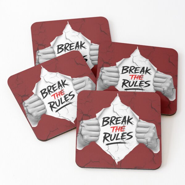 Item preview, Break The Rules-Ripped Paper Motivation Design designed and sold by designsvetlana1.