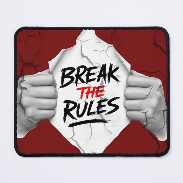 Item preview, Break The Rules-Ripped Paper Motivation Design designed and sold by designsvetlana1.