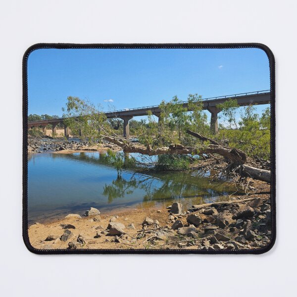 Item preview, Australian Outback Riverbed & Highway Bridge designed and sold by pbchan.