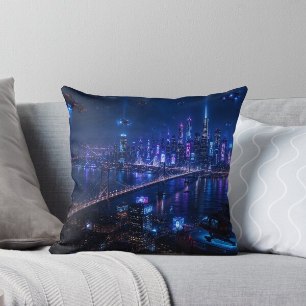 Item preview, San Francisco 2150 | Futuristic Cyberpunk Skyline | Neon Atlas  designed and sold by NSAstore.