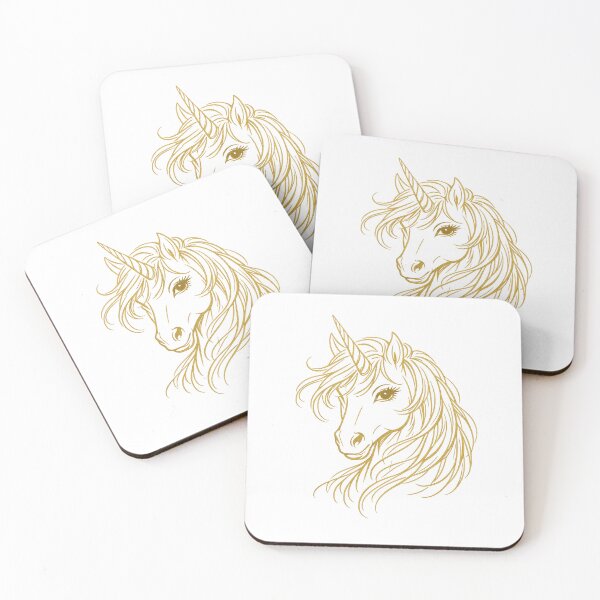 Item preview, Majestic Unicorn Line Art designed and sold by KungPowUnicorn.