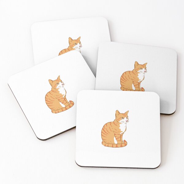 Item preview, orange cat logo designed and sold by circlewithanose.
