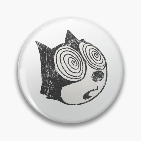 Artikelvorschau, Vintage Hypnotic Cat 1958 entworfen und verkauft von ellenhenry.