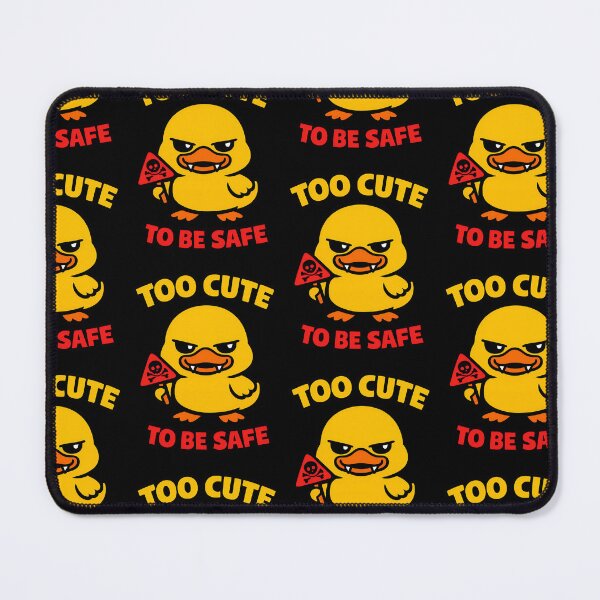 Item preview, Too Cute To Be Safe Funny Toxic Duck designed and sold by TeeTimeTreasure.
