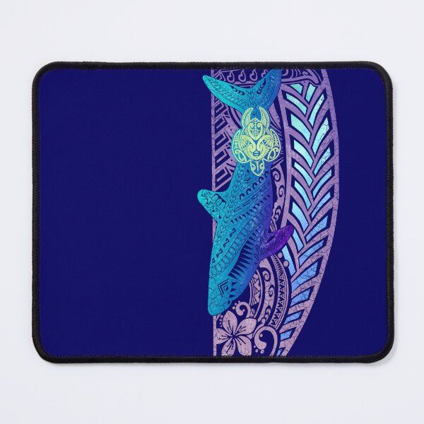 Item preview, Ocean Shark & Tribal Honu Turtle Pacific Art Banner designed and sold by sunnthreads.