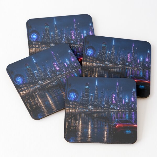 Item preview,  San Francisco 2150 | Futuristic Cyberpunk Skyline | Neon Atlas  designed and sold by NSAstore.