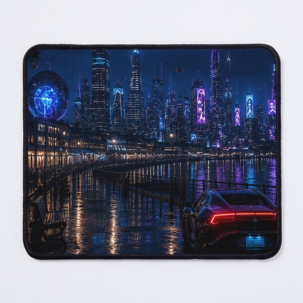 Item preview, San Francisco 2150 | Futuristic Cyberpunk Skyline | Neon Atlas designed and sold by NSAstore.