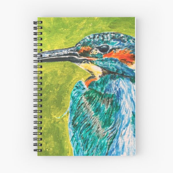 Item preview, Kingfisher Headshot: Acrylic Painted designed and sold by charlotteroro.