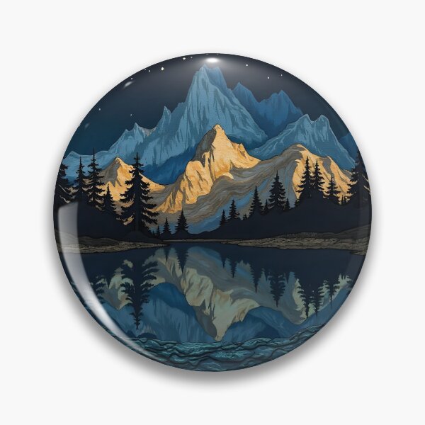 Item preview, Silent Sky, Silent Lake designed and sold by trendspatterns.