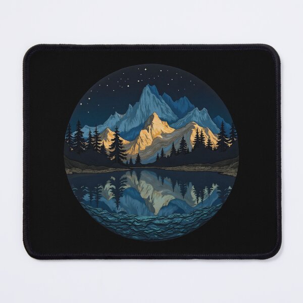 Item preview, Silent Sky, Silent Lake designed and sold by trendspatterns.