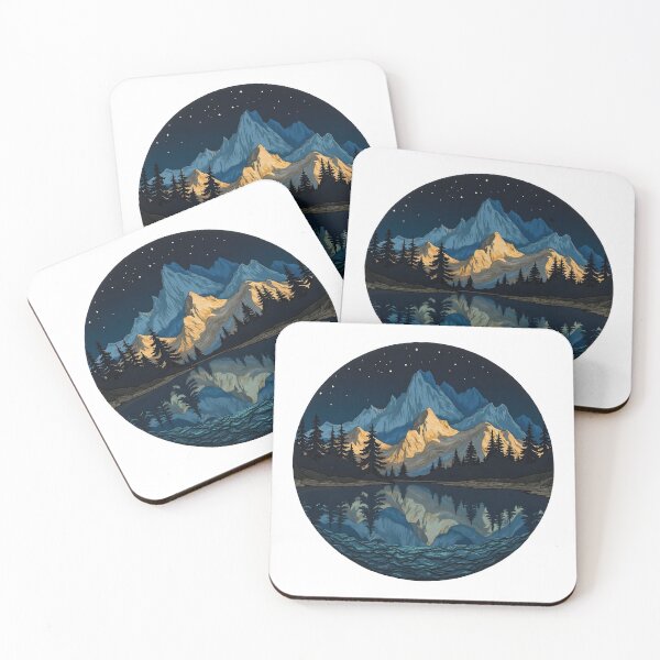 Item preview, Silent Sky, Silent Lake designed and sold by trendspatterns.