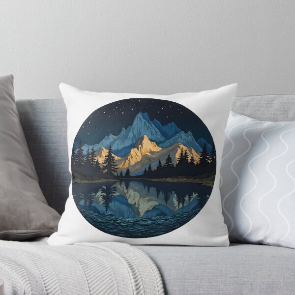 Item preview, Silent Sky, Silent Lake designed and sold by trendspatterns.