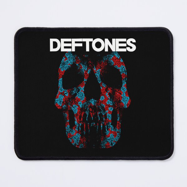 Item preview, Deftones Blue And Red Abstract Skull designed and sold by safaebaby2.
