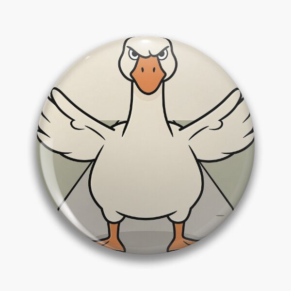 Item preview, Highly Suspicious Goose Blocking the Footpath designed and sold by PictorialWhimsy.